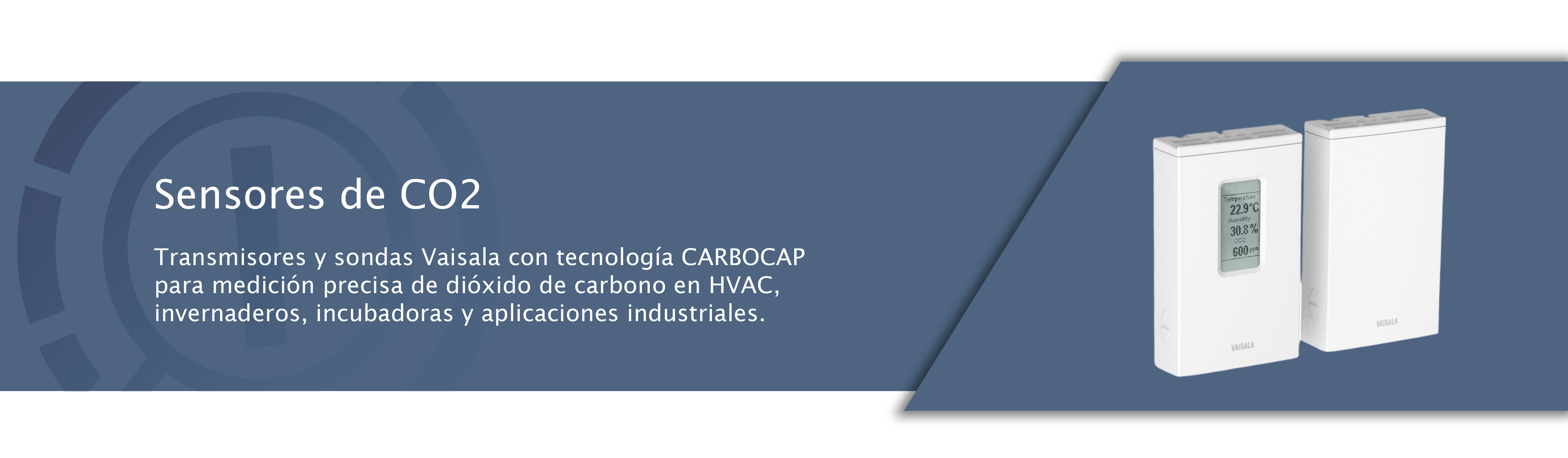 Sensores de CO2 Vaisala