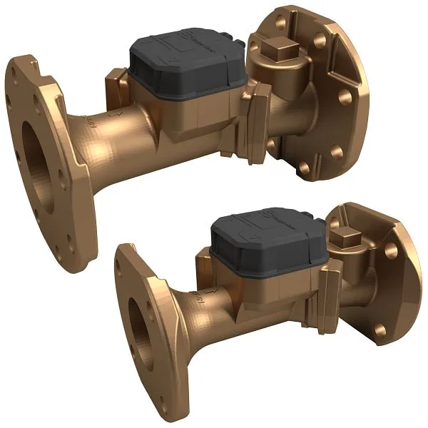 Badger Meter E-Series G2 con presión y temperatura: medidor ultrasónico en línea para agua potable