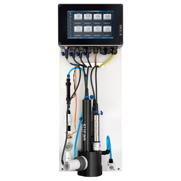Badger Meter nano::station™ (compacta): estación compacta de monitoreo multiparamétrico de calidad del agua