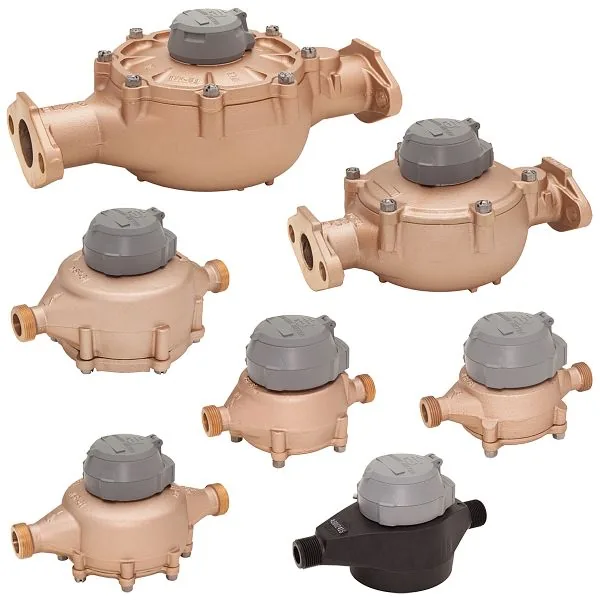 Badger Meter Recordall® Serie Discos Industrial: medidor de agua volumétrico de disco nutante para uso industrial