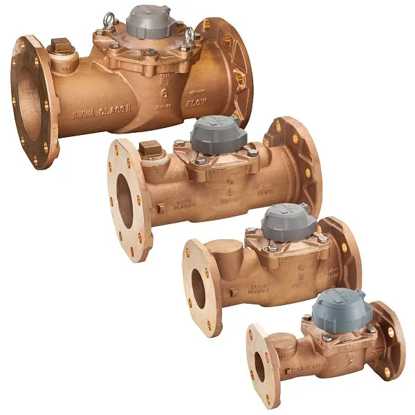 Badger Meter Recordall® Serie Turbo Industrial: medidor de agua de alto caudal de 1½ a 12 pulgadas