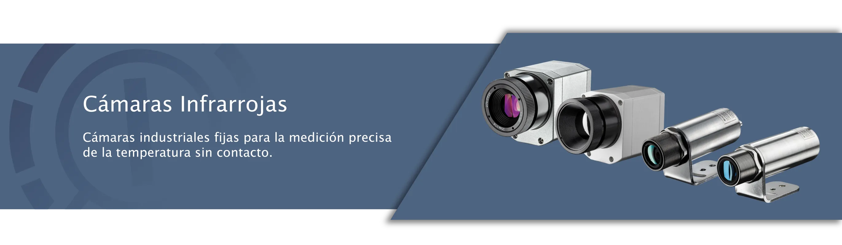 Cámaras infrarrojas Optris para medición térmica industrial