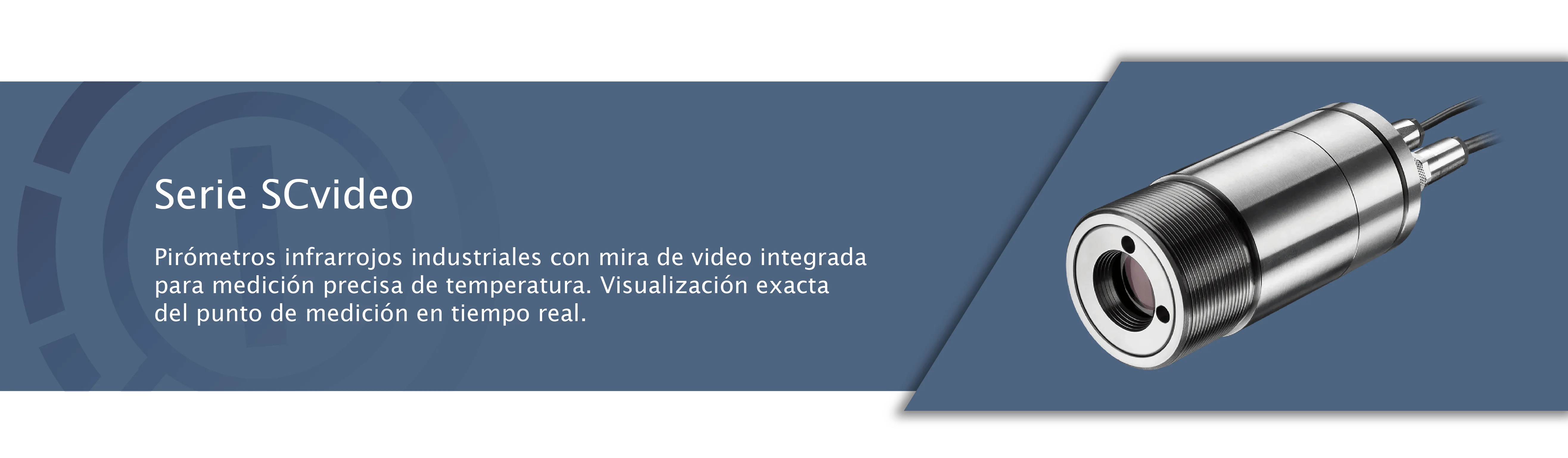 Serie CSvideo Optris - Pirómetros con Mira de Video