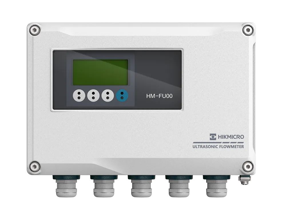 Medidor de flujo ultrasónico clamp-on HIKMICRO FU00