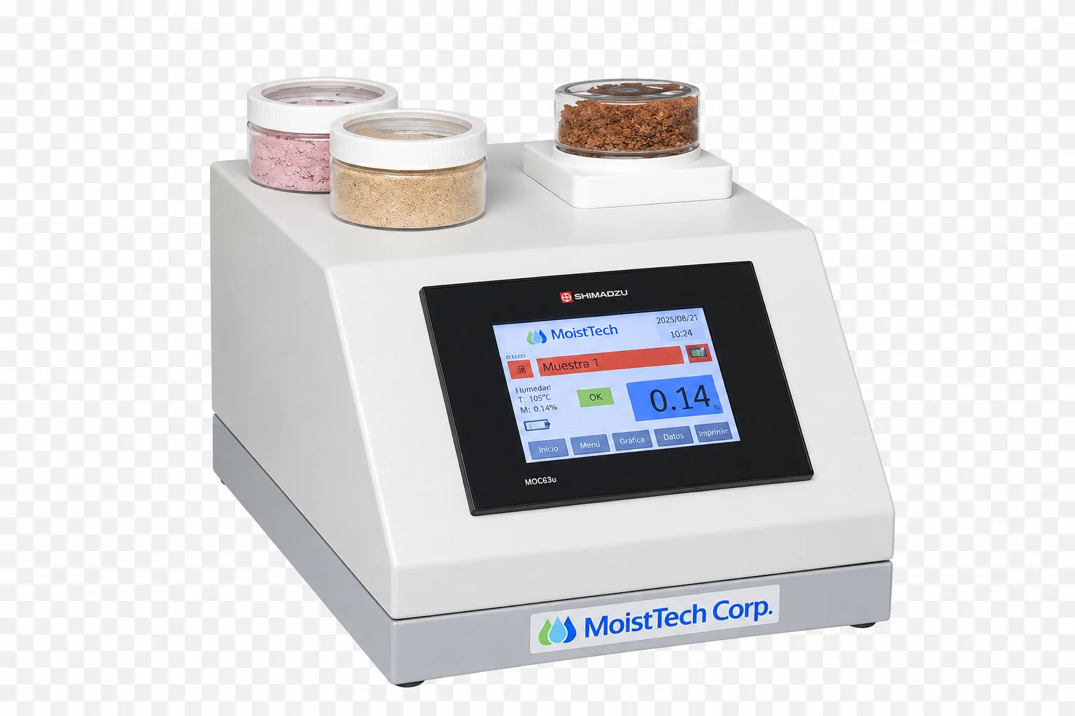 Analizador NIR de laboratorio MoistTech IRMA 858 para envase sellado