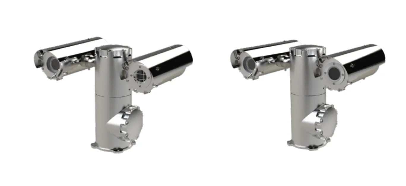 Cámara fija ATEX Tecnovideo para CCTV en zonas clasificadas