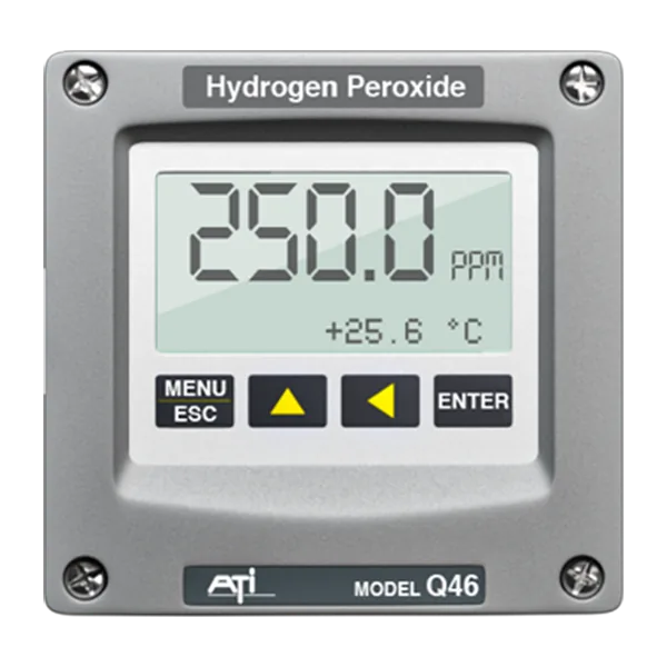 Badger Meter Q46/84: monitor de peróxido de hidrógeno en línea