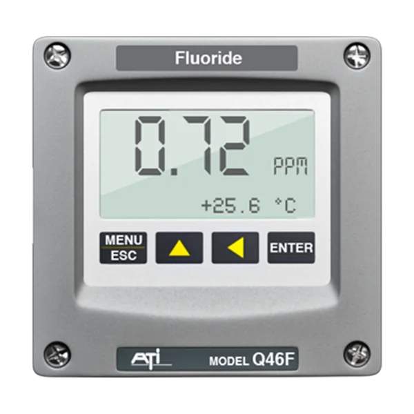Badger Meter Q46F: monitor de fluoruro en línea